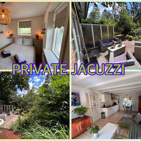 Free Standing Vacation House Garden, Private Jacuzzi, Veluwe Woods Lejlighed Voorthuizen Eksteriør billede